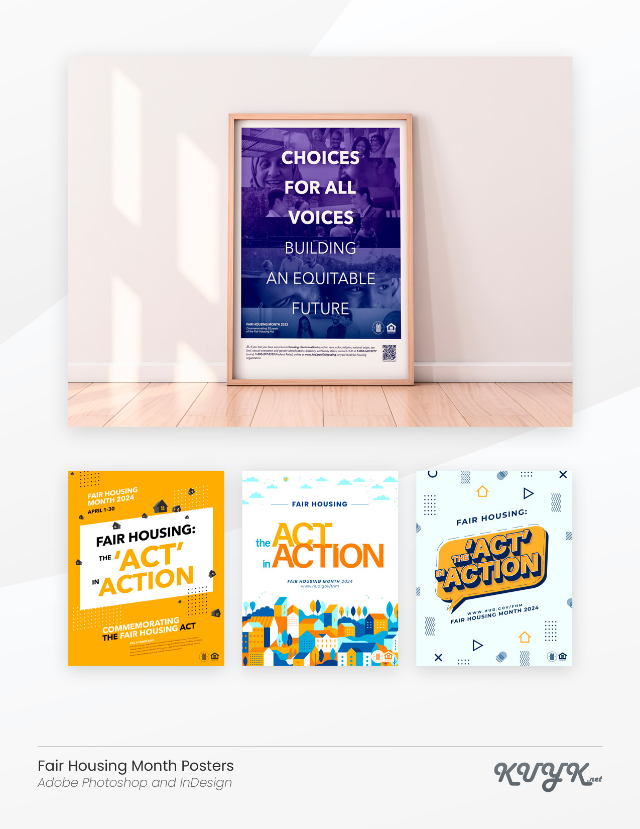 Fair Housing Month Posters