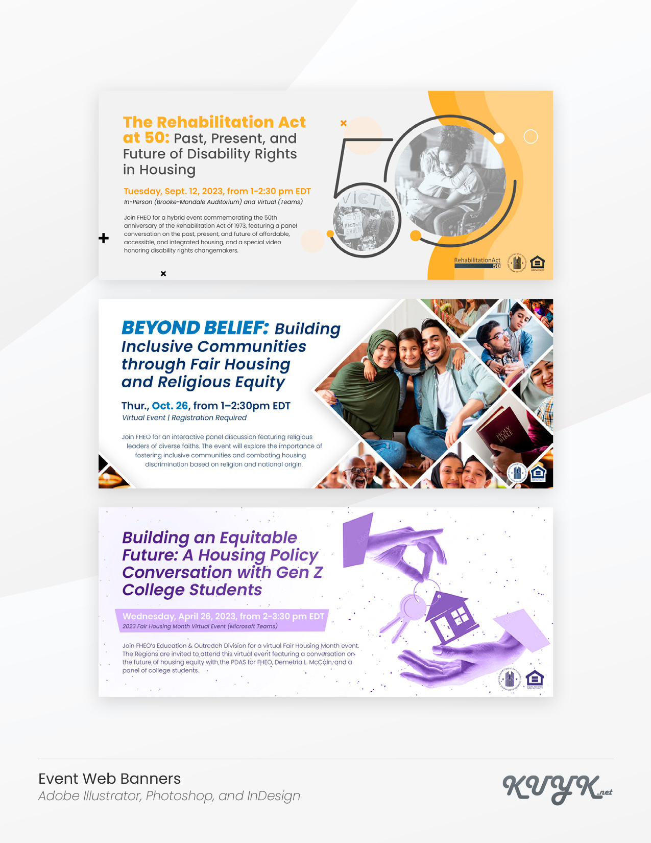 Event Web Banners