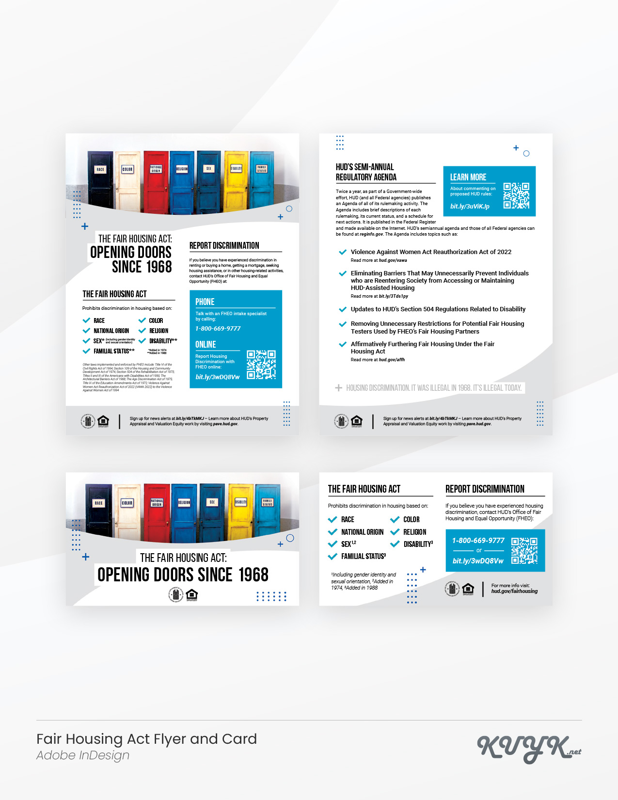 Fair Housing Act Flyer & Card